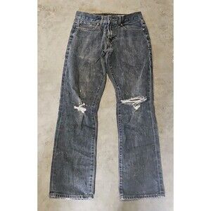 Aeropostale Men's 28 x 30 Jeans Medium Wash Destroyed Holes